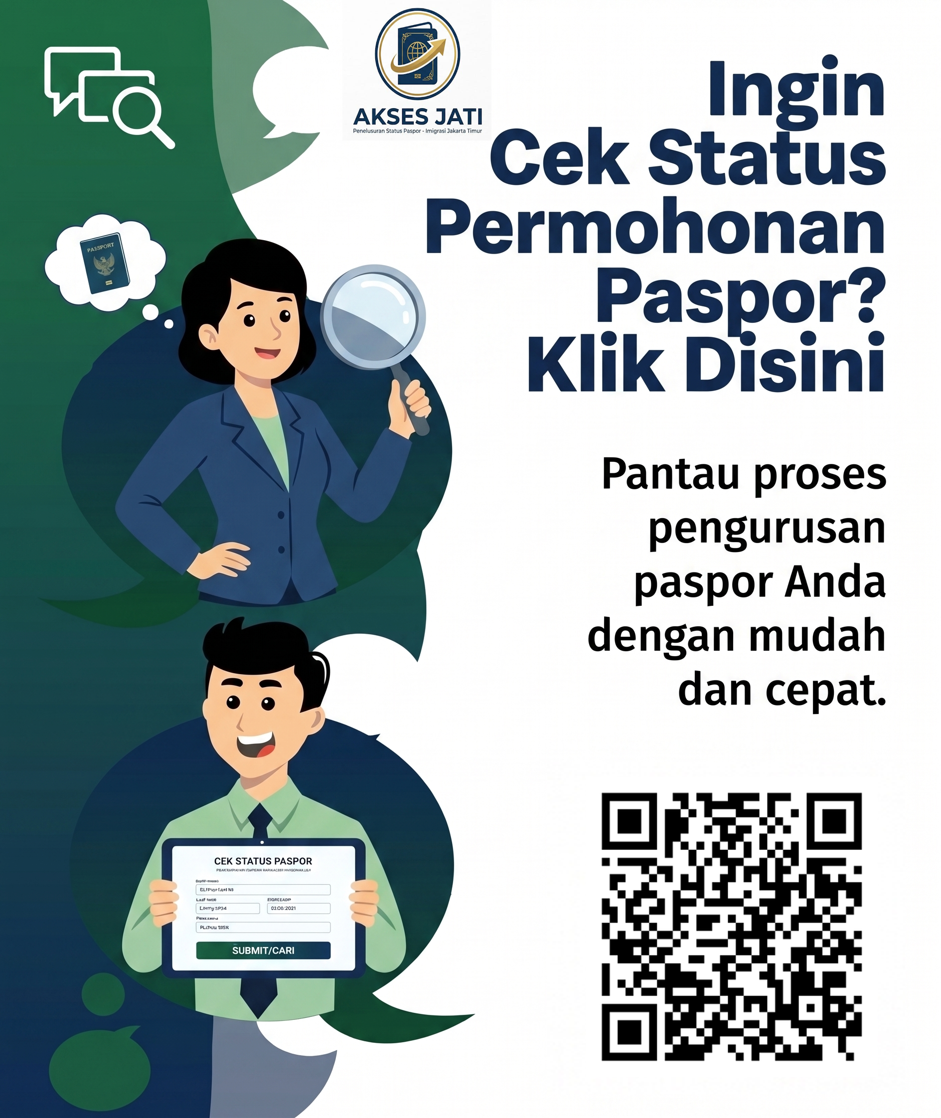 Ilustrasi Status Paspor